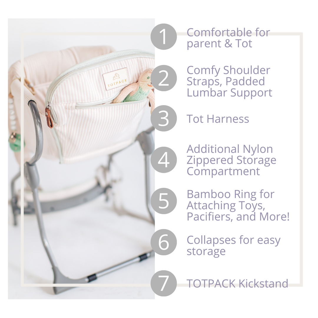 TotPack: Backpack Style Baby & Child Carrier